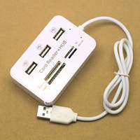 COMBO USB 3 PORT HUB AND CARD READER