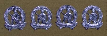 SA Commando - Chrome Collar badges