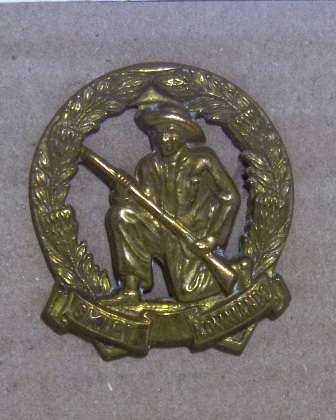 Skiet Kommando (Skiet Piet)  Brass Cap Badge