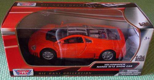 1.24 Motor Max Volkswagen Nardo W12 Show Car - Boxed (never opened)