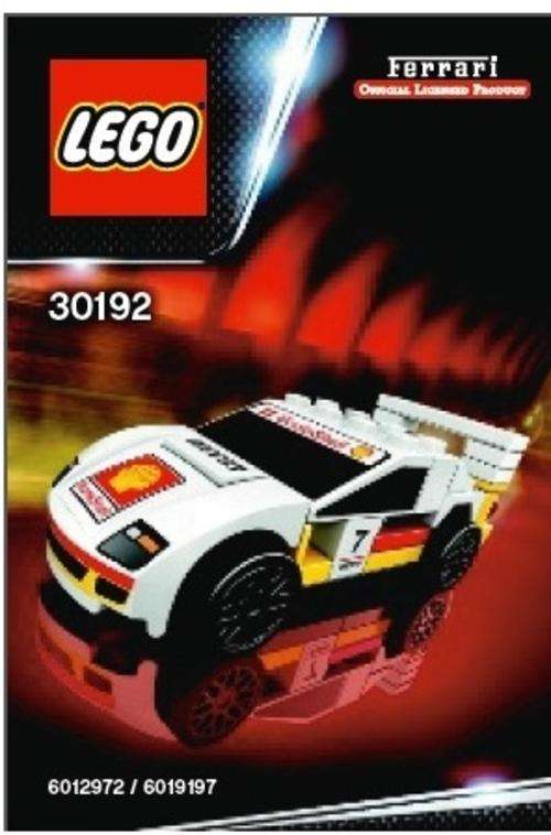 SHELL FERRARI COLLECTION: F40 Ferrari - LEGO (Ferrari Polybag)