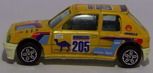 Burago 1/43 Peugeot 205 Turbo 16