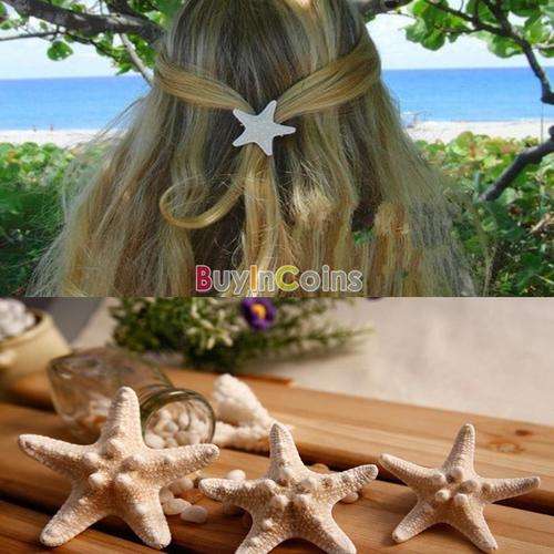 Starfish hair clip