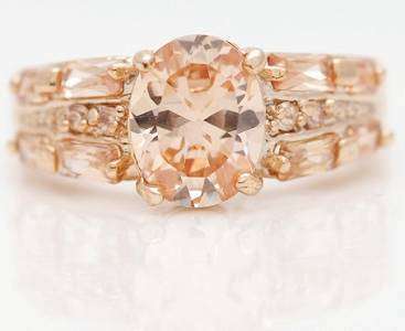 Yellow gold filled citrine ring size 7.5