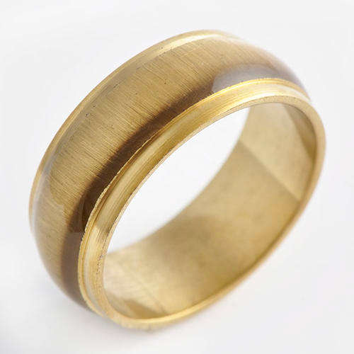 Gold filled designer band size 8