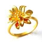 Gold filled flower ring size 6