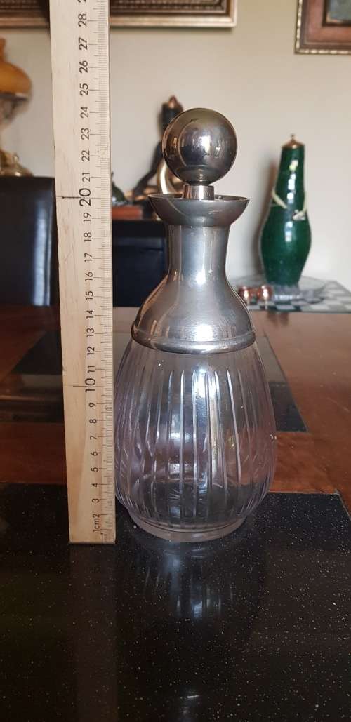 EPNS and Glass Decanter