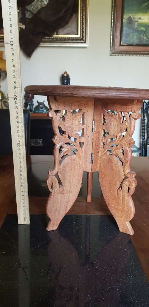 Indian Small Wooden Stand Table
