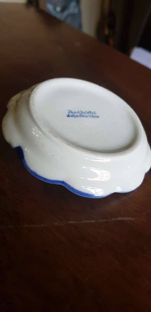 Old Small Delft Ashtray