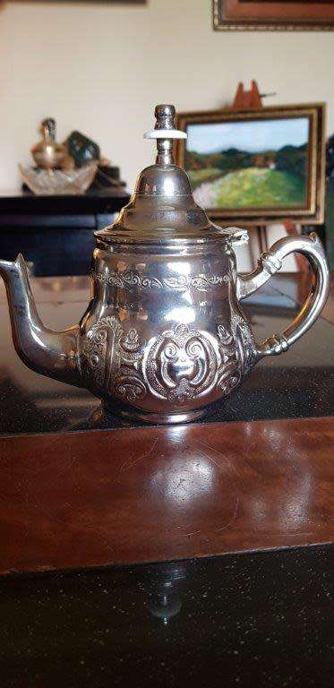 Bennani Silver Plated Tea Pot Marked