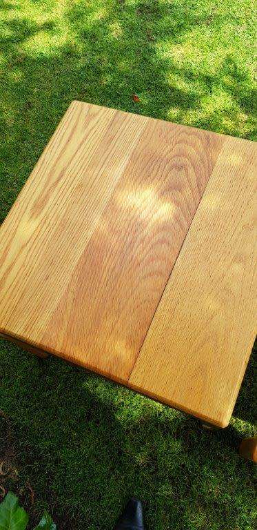 2 X Oak Wood Coffee Tables