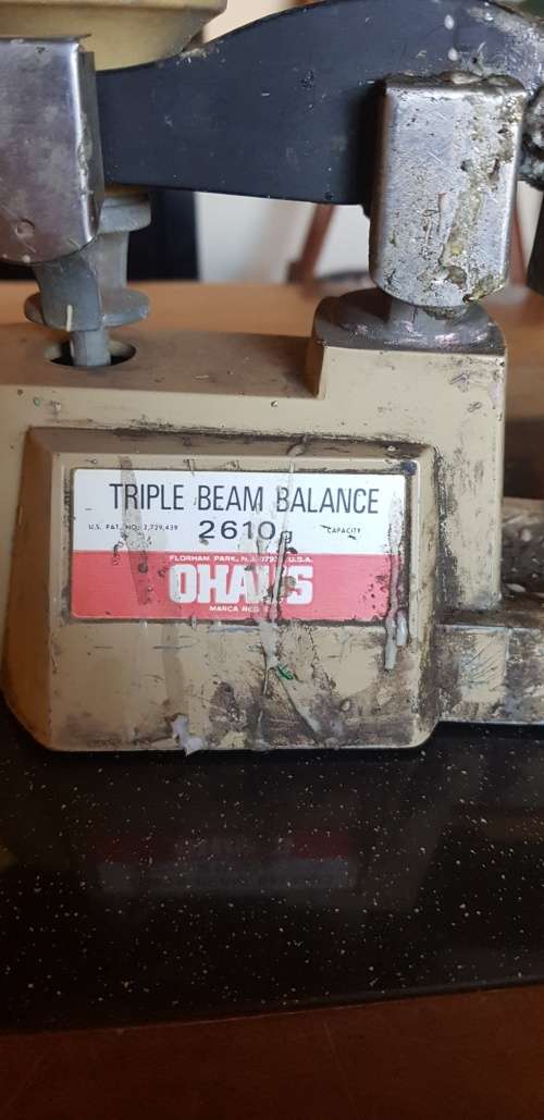 Ohaus Triple Beam Scale