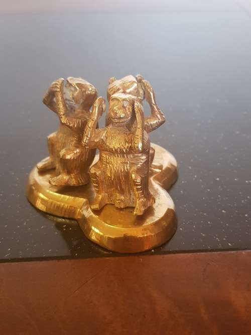 Hear No Evil Brass Monkeys