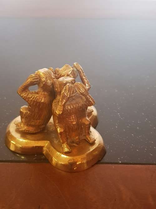 Hear No Evil Brass Monkeys