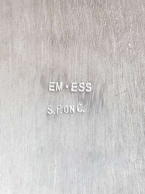 Silver Plated Ice Bucket. Marked