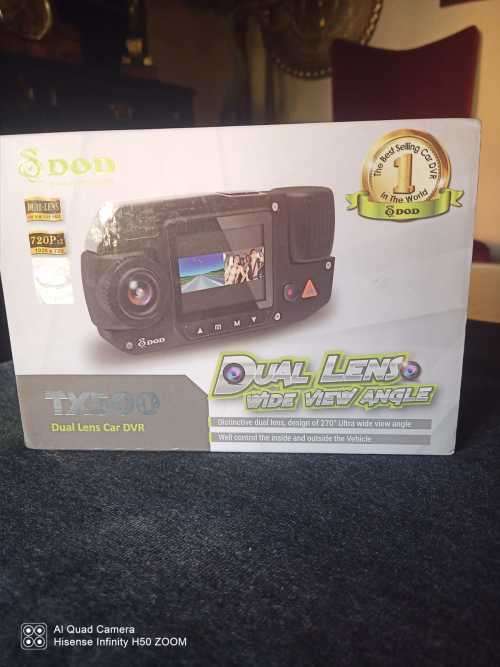 Dual Lense Car DVR Tx 500