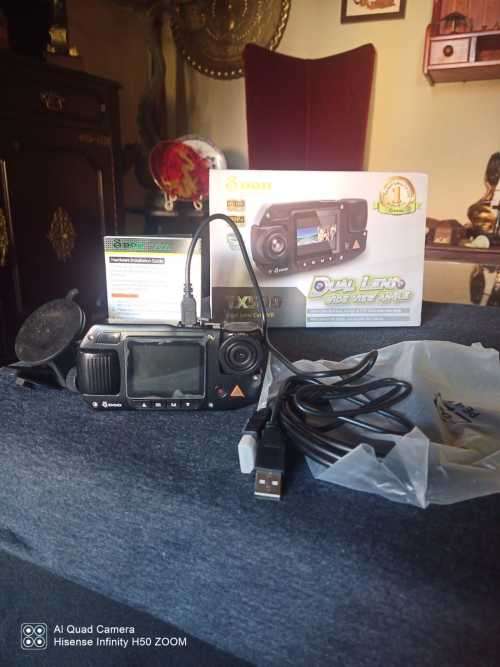 Dual Lense Car DVR Tx 500