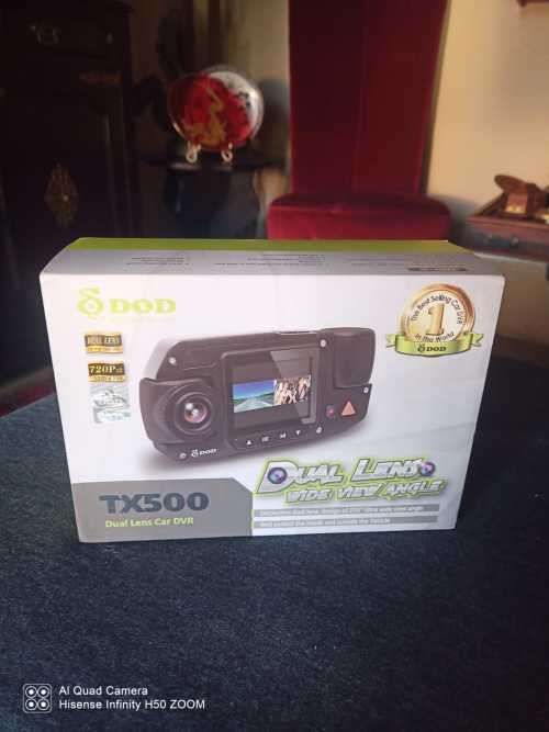 Dual Lense Car DVR Tx 500
