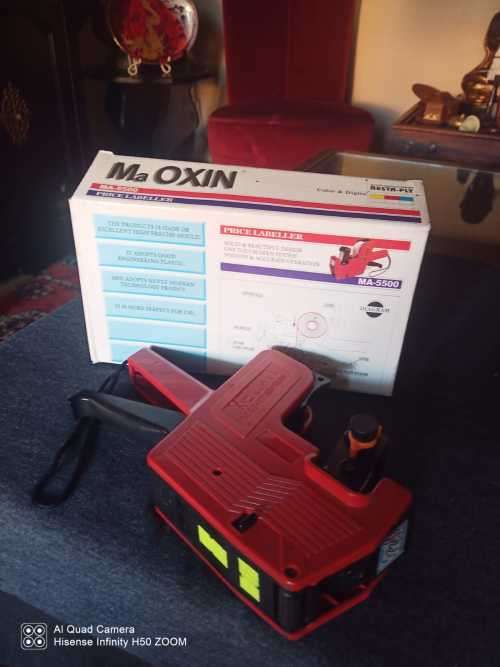 Ma Oxin Price Labeler MA-5500