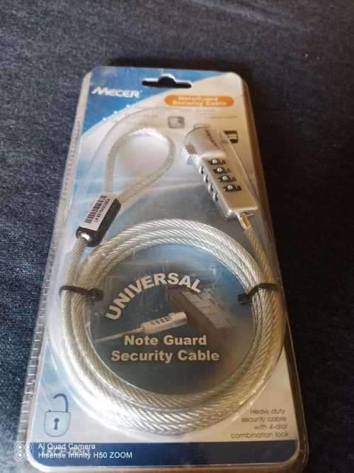 Universal Note Guard Security Cable