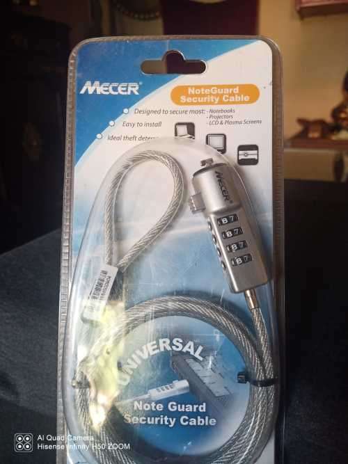 Universal Note Guard Security Cable