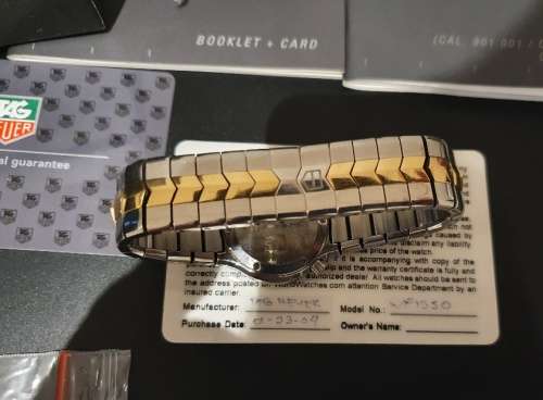 Ladies Tag Heuer Alter Ego 18k/SS