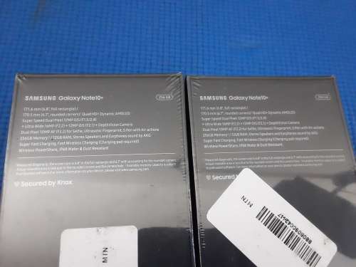 Samsung Note 10 plus 256gb Brand New Sealed Aura Glow Aura Black