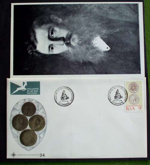 FDC/EDK SA burgerspond 1974