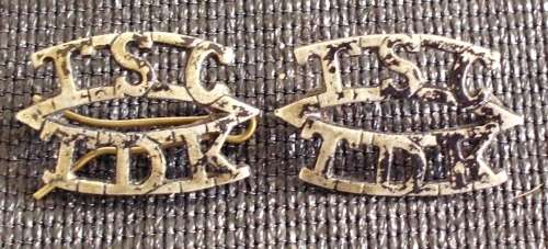 Badge x 2 TDK/TSC SA Army used