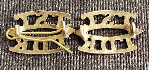 Badge x 2 TDK/TSC SA Army used