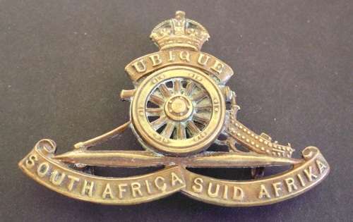 Badge SA Artillery "Ubique"