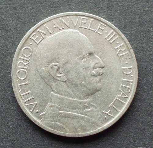 Coin Italy 2 Lire 1924r VF
