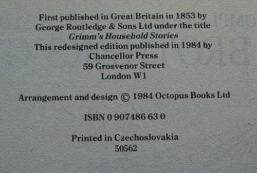 Book-The Brothers Grimm-The Complete Iluustrated Works.