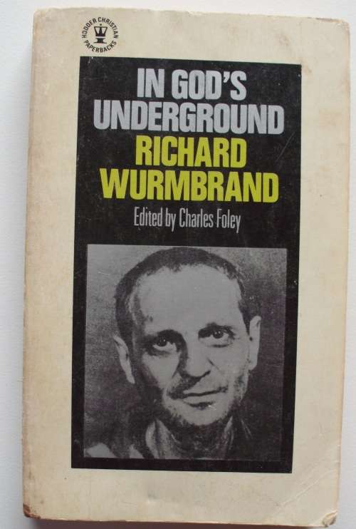 Book-In Gods Underground-Richard Wurmbrand