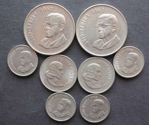 Coin RSA mixed lot 1965/68 C