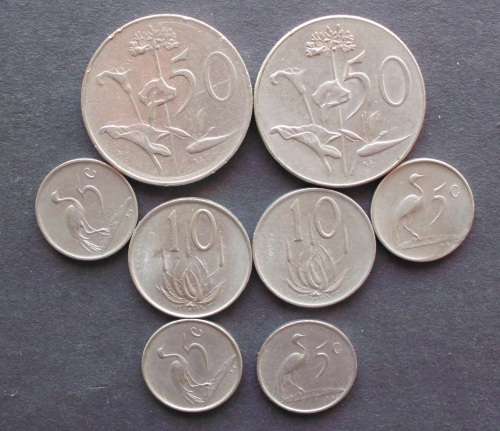 Coin RSA mixed lot 1965/68 C