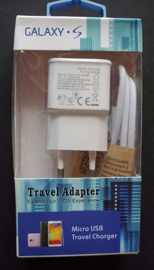 Samsung Cellphone Charger + Usb cable[min.order 10 units]
