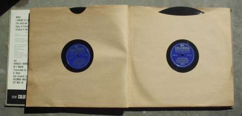 LP record set Masterworks Ravel by Columbia records vintage