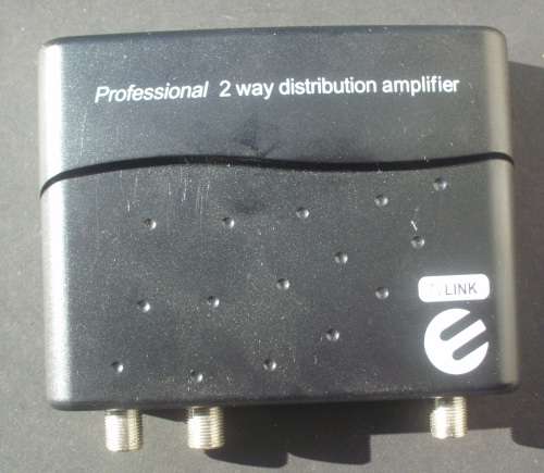 Dstv splitter/amplifier to 2 TVs