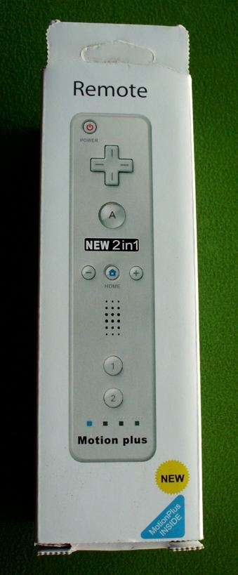 Wii control - motion plus