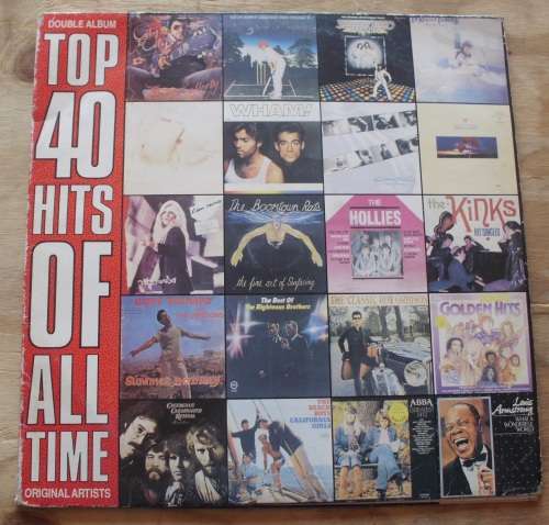 LP - Top 40 Hits of all time - Double album Original Artists