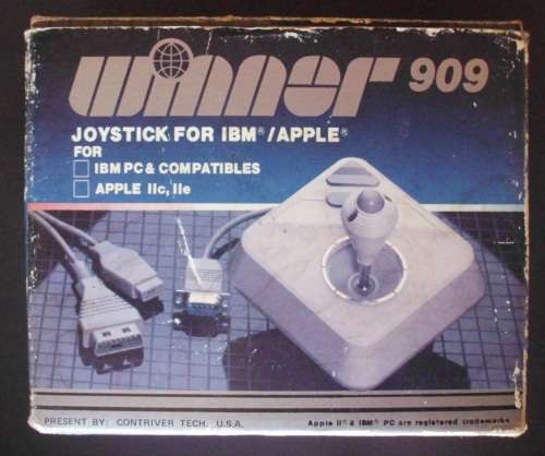 PC Joystick for IBM/Apple 2 vintage in original box.