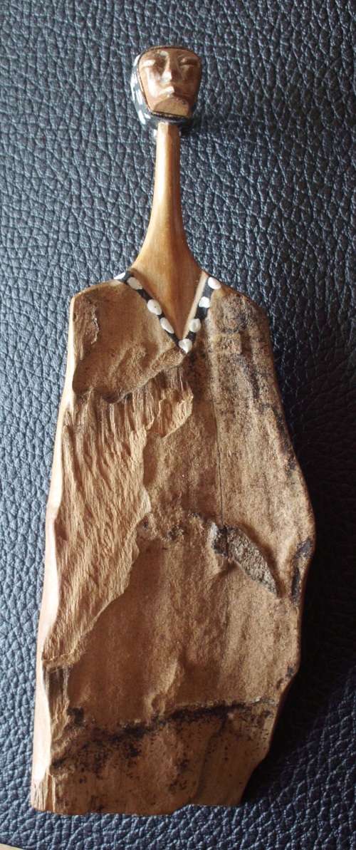 African Carving/Sculpture - African Woman in hardwood