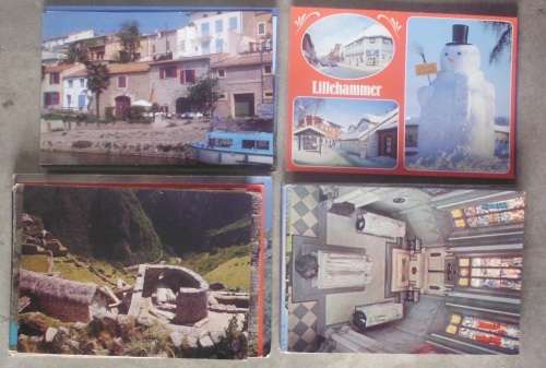 Postcards - Mixed lot worldwide x 59