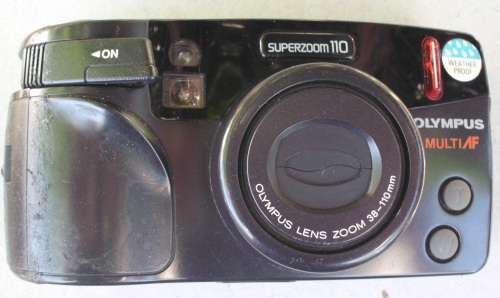 Camera - Olympus Superzoom 110 - vintage