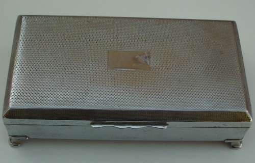 Vintage Cigarette Box metal UK large