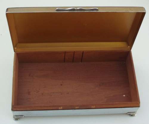 Vintage Cigarette Box metal UK large