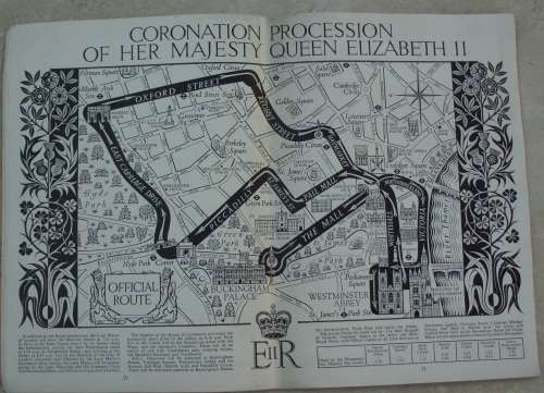 Booklet - Coronation Queen Elizabeth 2 - 1953  Programme