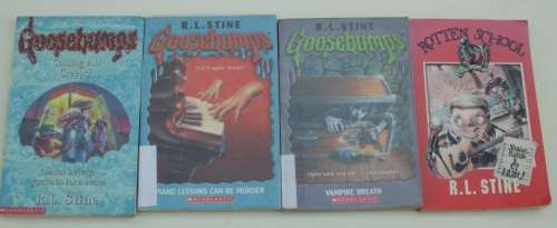 Book - Goosebumps x 7 - R.L.Stine