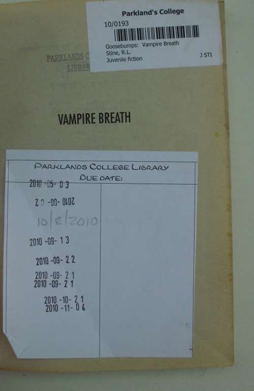 Book - Goosebumps x 7 - R.L.Stine